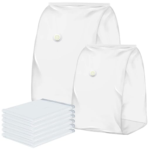 UMI Jumbo Cube Vacuum Storage Bags 6-Pack