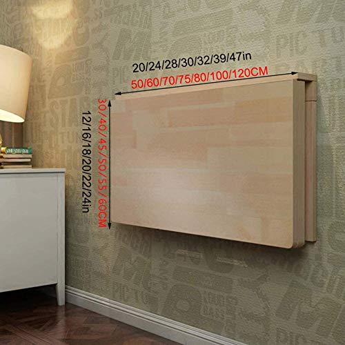 Table murale à abattant rabattable pour optimiser l'espace de travail - 3