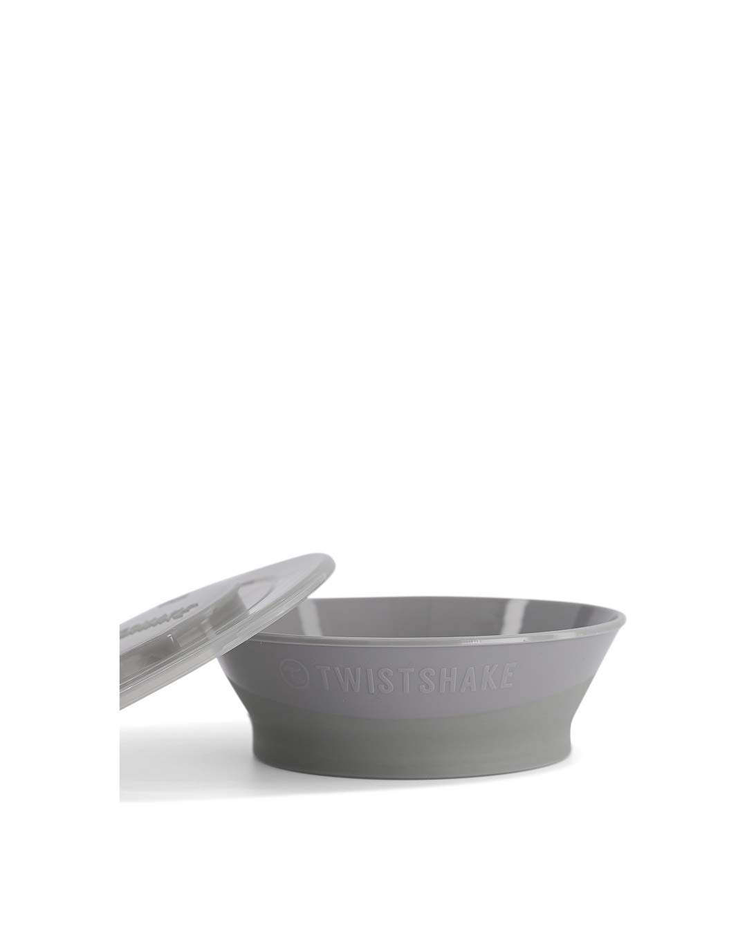 Bol Bébé Twistshake Avec Couvercle - 520 Ml, Sans BPA | Pour Sevrage Et Auto-Alimentation | Blanc