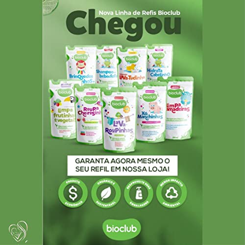 Tira Manchas + Refil 500ML Xo Manchinha Bioclub Natural