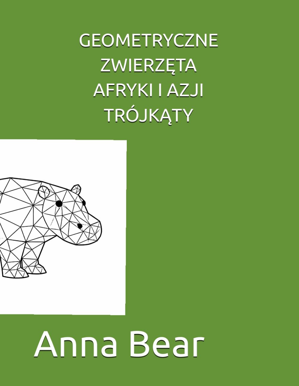 GEOMETRYCZNE ZWIERZĘTA AFRYKI I AZJI TRÓJKĄTY
