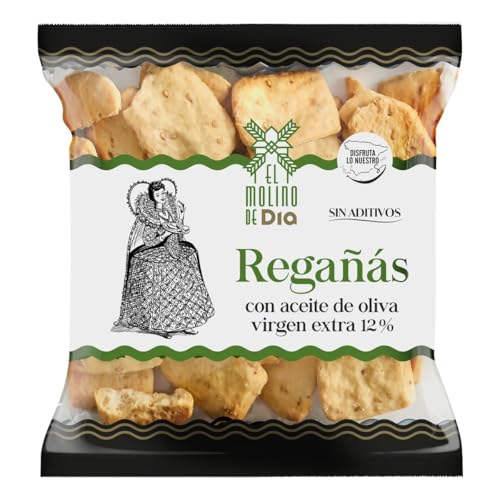 EL MOLINO DE DIA regañás con aceite de oliva virgen extra bolsa 150 gr
