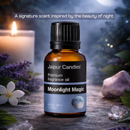 Image of Fragrance Oil | 30 ml | Aroma Oil for Home Fragrance | Best for Aromatherapy | Use in Diffusers, Candles, Air Fresheners (30ML, Moonlight Magic)
