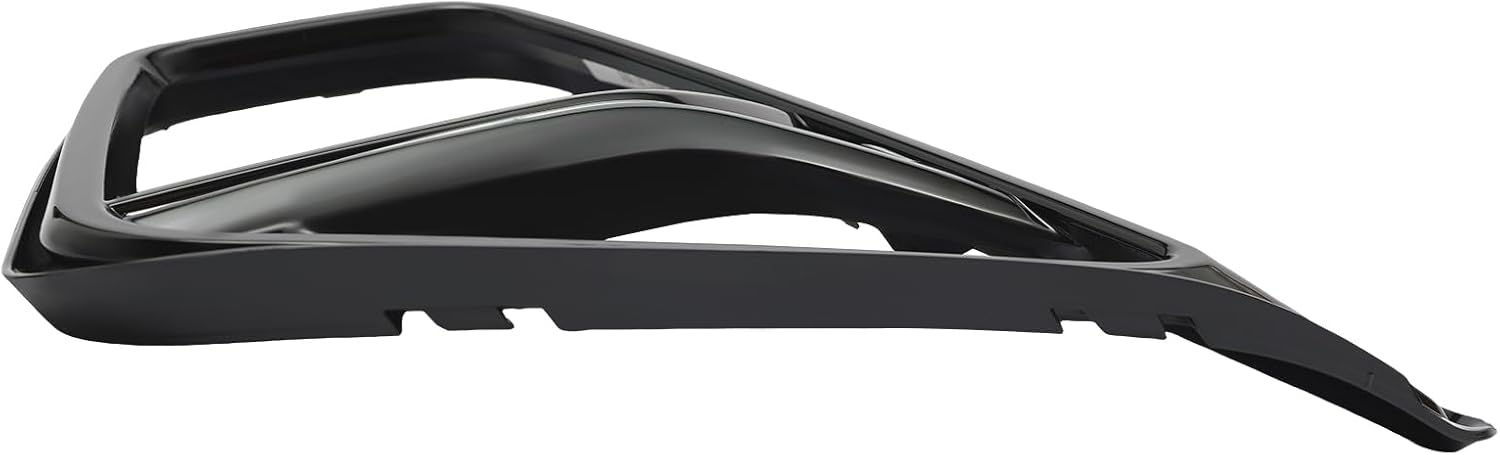 Headlight Lamp Bezel Compatible with Chevy Blazer Premier 2019-2022, Driver Side Black Headlight Assembly 84538966, 84538967 (Driver Side)