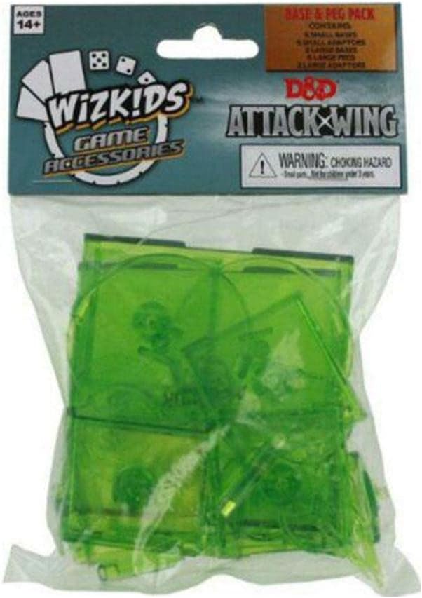 Dungeons and Dragons D and D Attack Wing Bases Set Board Game (Green)