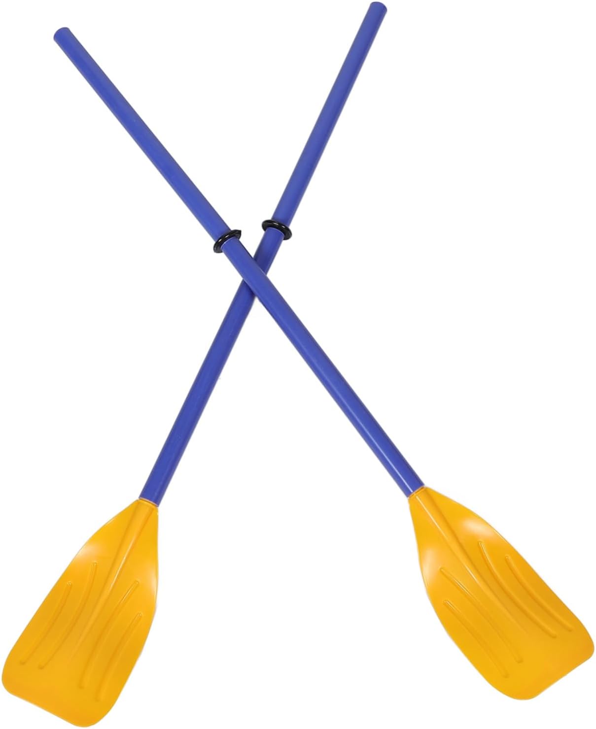 2Pcs Inflatable Kayak Paddle Lightweight Rubber Boat Oars for Adults Professional Paddles for Boating Surfing and Water Sports Durable Canoe Paddles for Outdoor