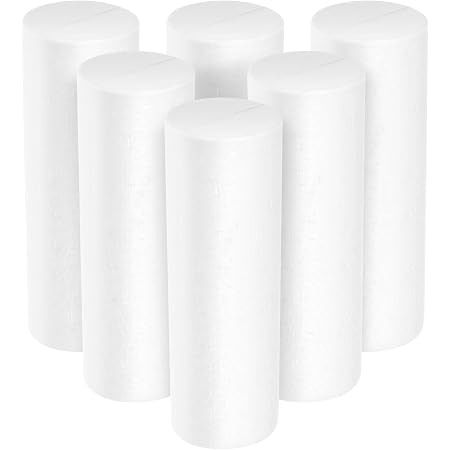 Amazon.com: PATKAW 6pcs Foam Cylinders for Modeling Polystyrene ...