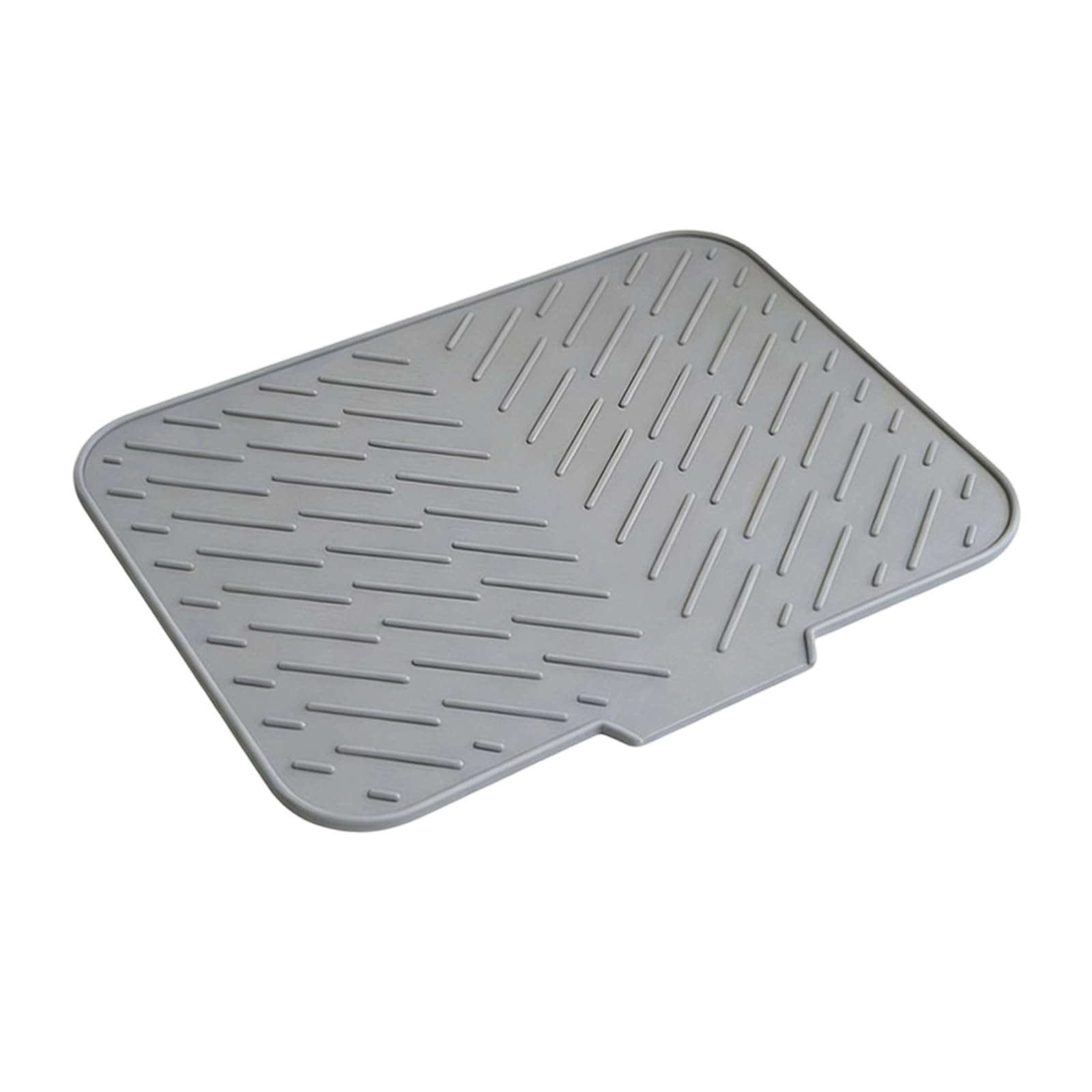 Limtula Grey Sustainable Silicone Water Absorbing Mat For Sink Countertop Oven And Refrigerator Use In Modern Kitchens Hygienic Kitchen Drying Solution