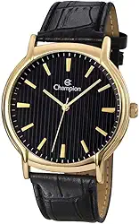 Relógio Champion Masculino Ref: Ch22831p Social Dourado