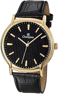 Relógio champion masculino ref: ch22831p social dourado