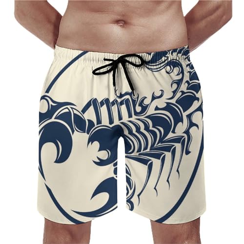 Shorts de bain homme lobster maillot de bain séchage rapide cordon taille S