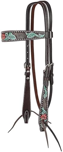 Reinsman Círculo Y Cactus Flor Filigrana Browband Headstall N/A OS