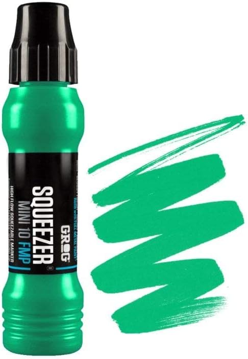 Squeezer Grog 10mm Refillable Paint Marker - Obitory Green