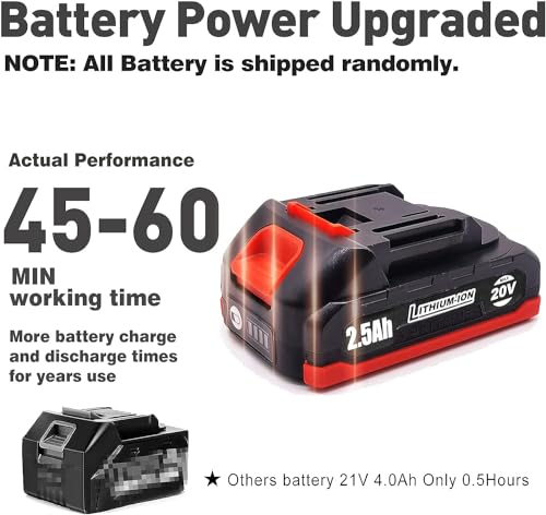 Cordless Electric Weed Trimmer with Blade and Charger