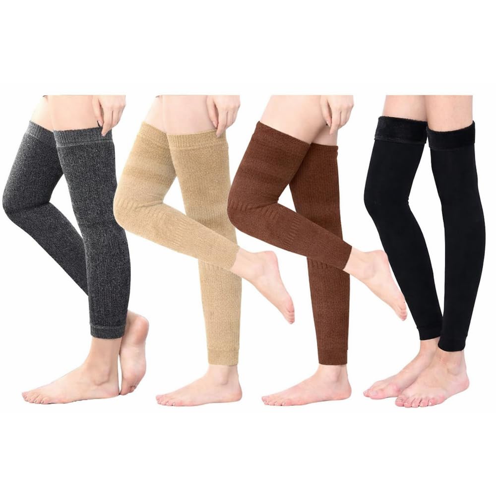 brand home (Pack of 1 Woolen Winter Warm Knee Cap Leg Warmer for Men And Women Perfect For Outdoor Activities In Cold Weather (Colour May Vary)-picture-34