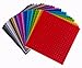 Produktbild Strictly Briks Bauplatten-Set - kompatibel mit Allen großen Marken 6 x 6 (15,2 x 15,2 cm) - 24 Stück