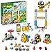 Price comparison product image LEGO 10933 DUPLO Tower Crane & Construction Vehicle Toys with Light & Sound and Push & Go Motor for 2-5 Years Old