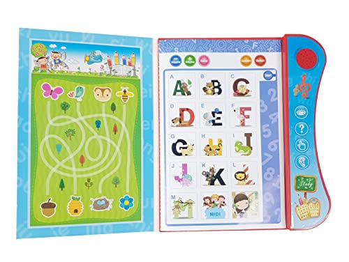 Image of Crackles Educational Game: 19 in 1 Sound Activity Learning Game, Alphabets, Numbers, Mazes etc Gifts, Travel Toy & Learning Tool for Ages 3-6
