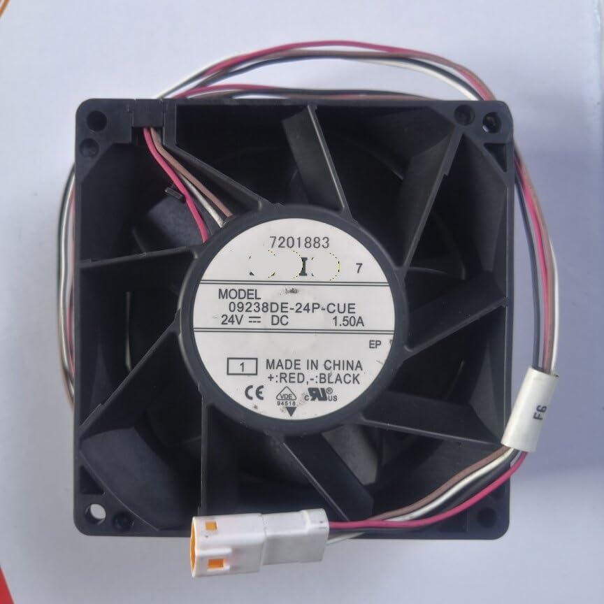 09238DE-24P-CUE Fan 24V 1.50A 92mm 4-Wire Waterproof