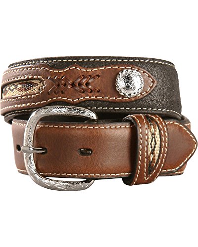 M&F Western Boys' Nocona Fabric Insert Belt3