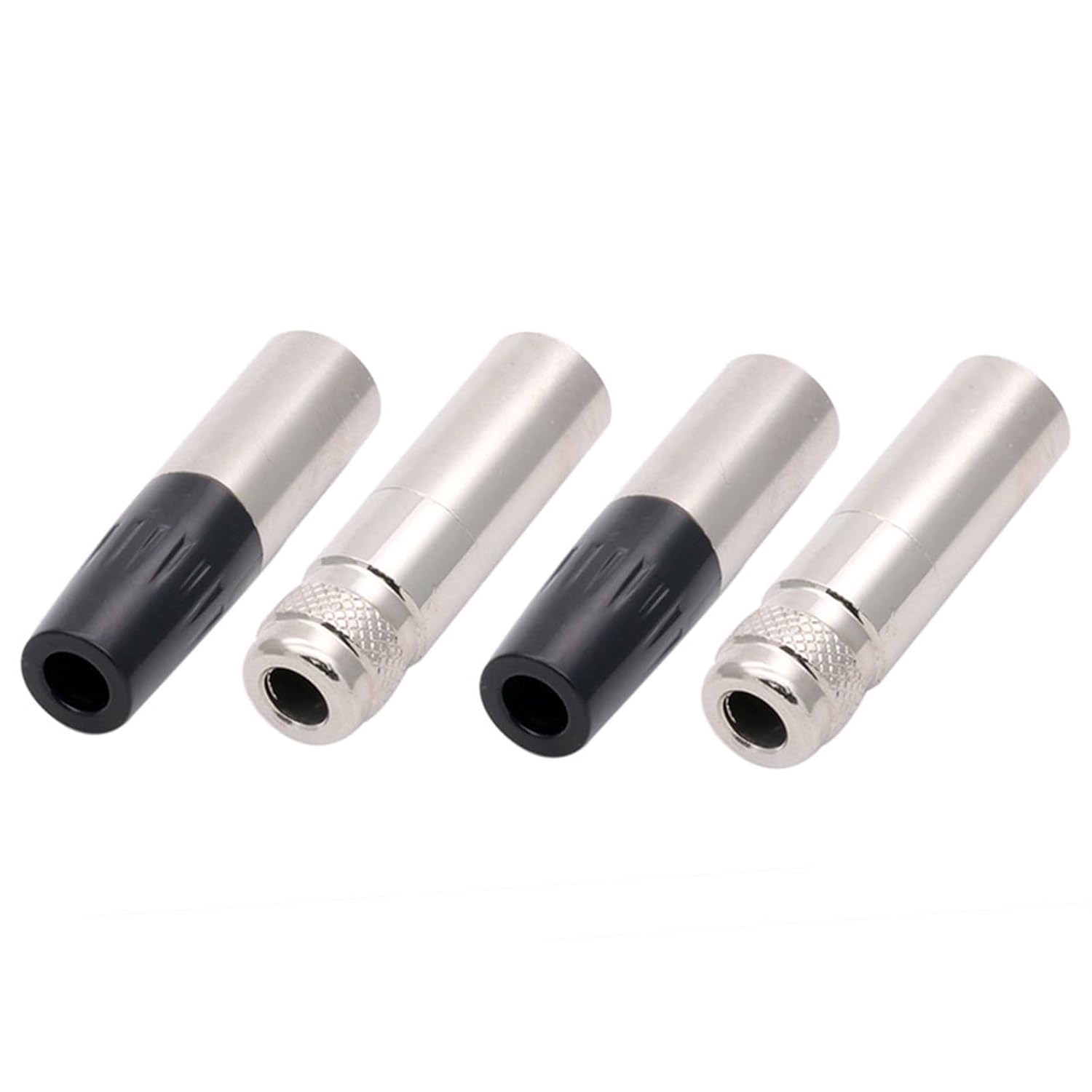 10Pcs/lot Mini XLR 3Pin 4Pin 5Pin 6Pin Male Panel Chassis Socket Screw Mount Small Plug XLR Microphone MIC Audio Connector(10xF 3P)