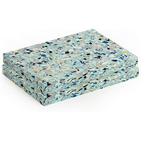 Yoga Studio 1'' Inch Chip Foam Half Yoga Block (Twin Pack) Cover