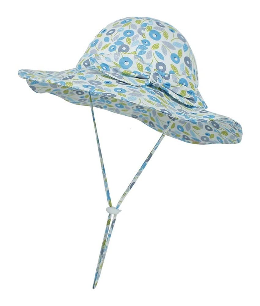 Cappello da Sole Cappello a Secchiello con Protezione Solare Floreale Cappellini da Pesca da Spiaggia ad Asciugatura Rapida con Sottogola Regolabile Cappello da Spiaggia (Color : Style-6) (Style )