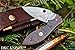 DKC Knives (30 5/18) DKC-38 DIPLOMAT Damascus Folding Pocket Knife 7.5" Long, 4" Folded 4oz Pocket Knife