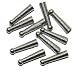 Bolo Tie Tips Silvertone Heavy Ridged Ball Style 25mm Long Pk/10