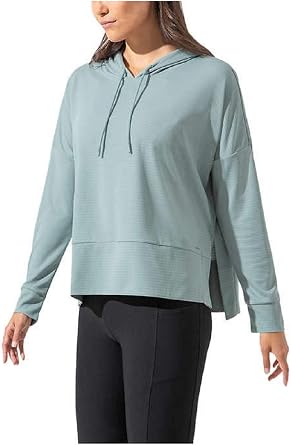 Mondetta Ladies Ottoman Hoodie Abiss Green, XXL