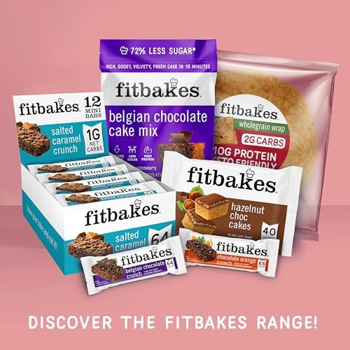 Fitbakes 2g Carbs Wholegrain Keto Tortilla Wraps, 6x40g Full Size Keto Wraps, 10g Protein Wraps, Keto Bread, Low Carb Wrap for Low Carb Snacks, Keto Snack, Protein Bread, Keto Food UK, Low Carb Bread