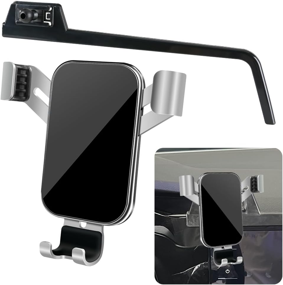 LUNQIN Car Phone Holder for Volkswagen Golf GTI 2022 2023 2024 and VW Golf R 2022-2024 Screen Stand MK8 Auto Interior Accessories Best Cell Phones Mount Cellphone Mobile Cradle Charging GPS Bracket