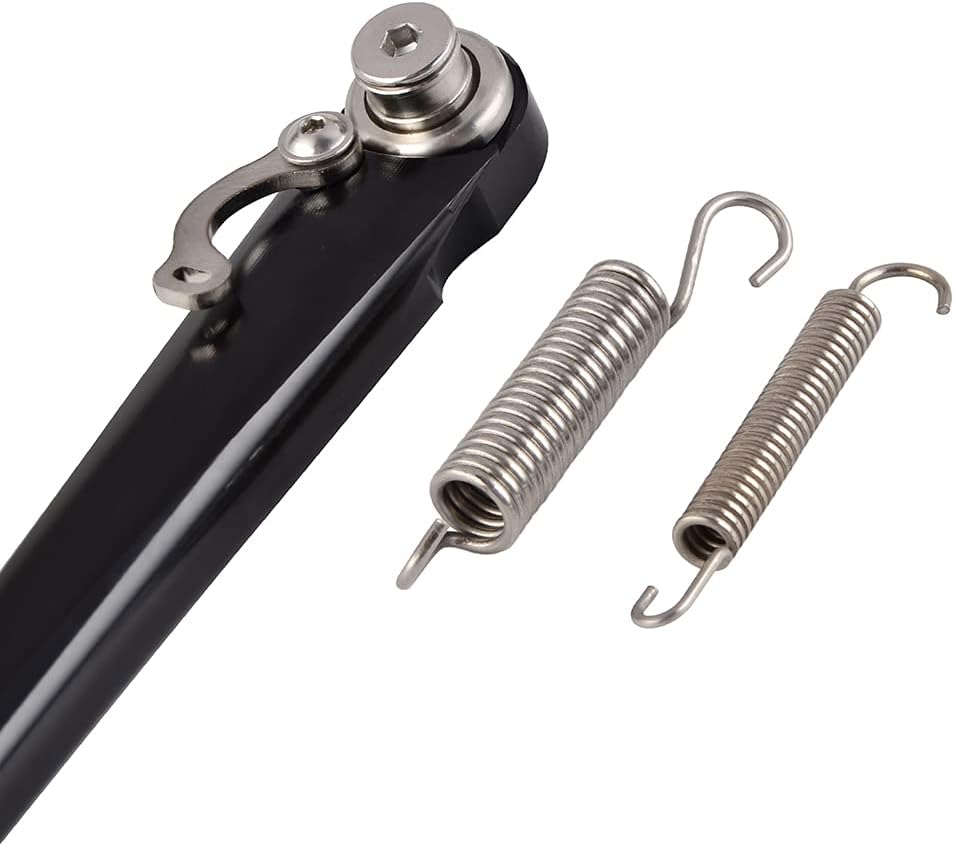 NICECNC Side Stand Kick Stand with Spring Kit Compatible with KTM 125-530 EXC/EXC-F/XC/XC-W/XCF/XCF-W 2008-2016,Compatible with Husqvarna FE 250/350/450 2014-2016,See Fitment