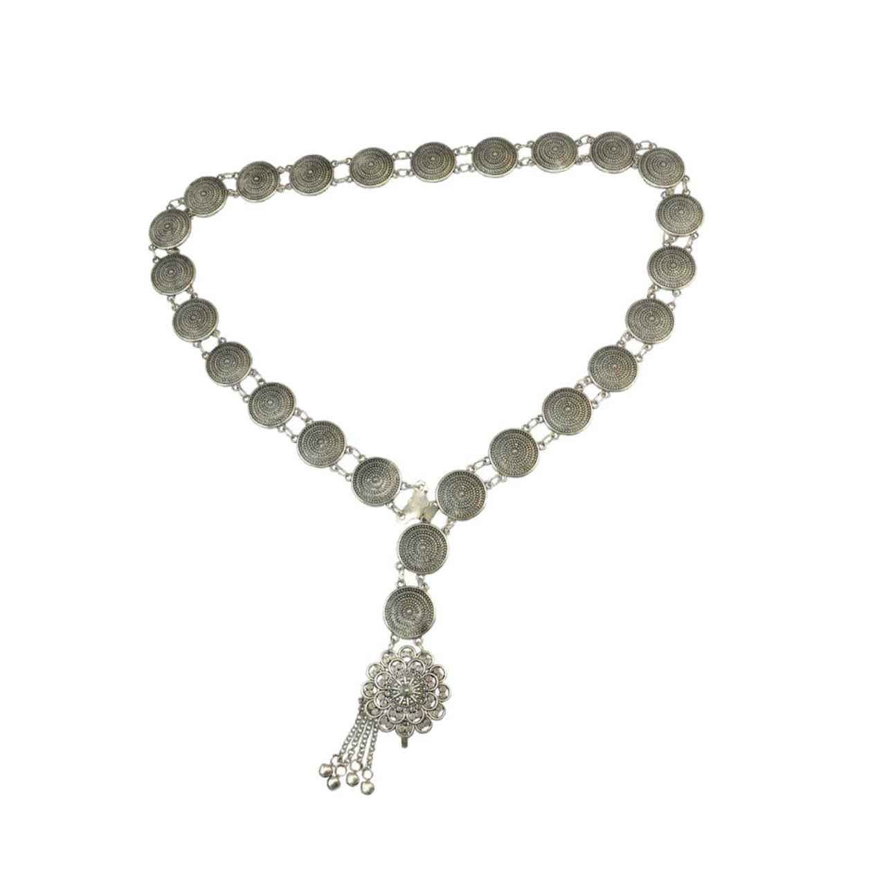 GALPADA Belt Vintage Flower Belt Fashion Chain Waistband Elegant Dress Accessory