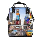 Sac à main New York Times Square pour femme Dimensions : 28 (L) x 18 (l) x 40 (H) cm pour les couches, vêtements, bouteilles et autres fournitures, ainsi que des clés, des portefeuilles et ainsi de suite, pour fournir suffisamment d'espace pour les choses nécessaires pour maintenir un ordre parfait.