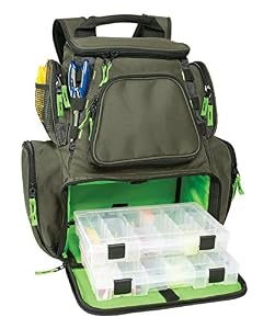 Custom Leathercraft Wild River WT3606 Angelrucksack Grün