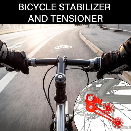 Tendeur de chaîne de vélo pliable avec guide stabilisateur