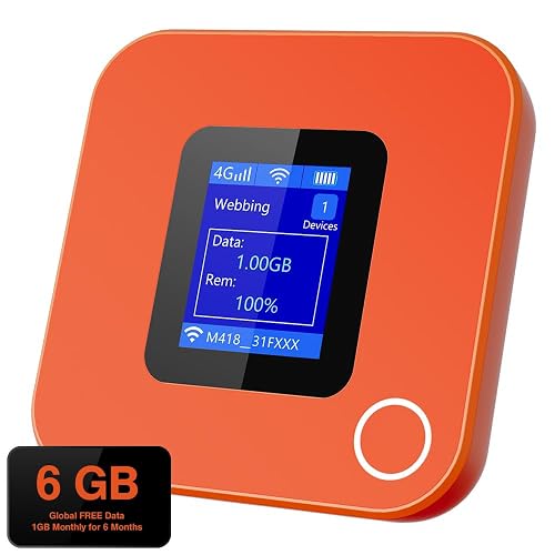 4G LTE Mobile Hotspot (200+ Countries)