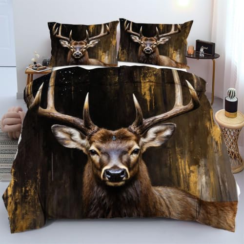 Parures de lit cerf brun en microfibre ultra légère pour mieux dormir - 2