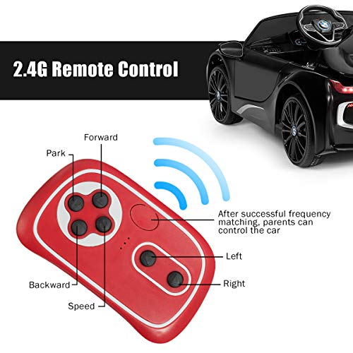 image for Costzon Ride on Car, 12V Battery Powered Electric Vehicle w/ 2 Motors,