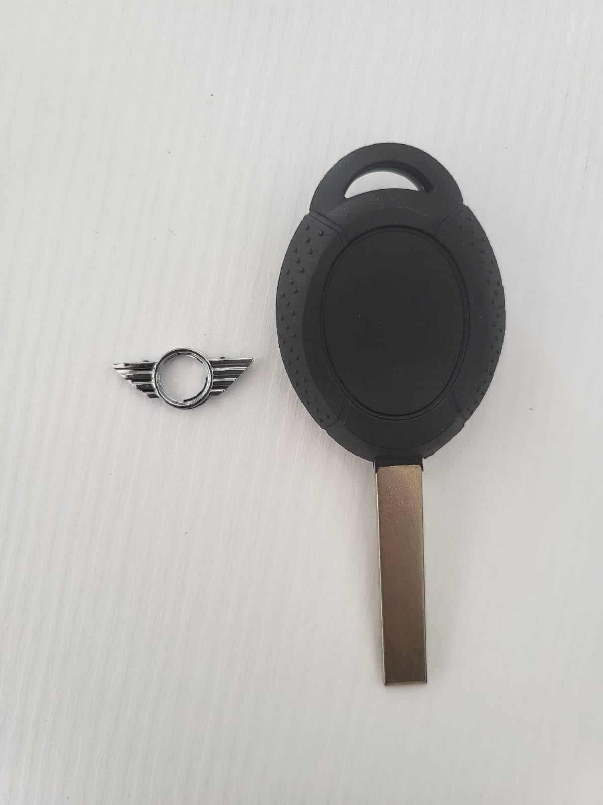 ProPlip - Llave completa con electrónica para programar, compatible con Mini Cooper s r50 r53 One d 433 MHz ID44 EWS Mando a distancia