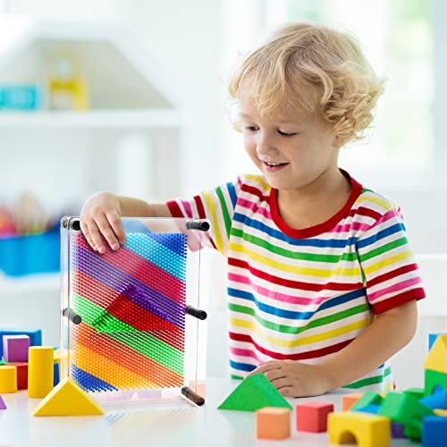 3D Pin Art Sensory Toys for Kids 5-7, Pin Art Board Impression Sensory Toys for Kids with Autism, Autism Gifts for Autistic Children Age 3, 4, 5, 6, 7, 8, 9, 10+ Years Old Boys Girls - Image 3