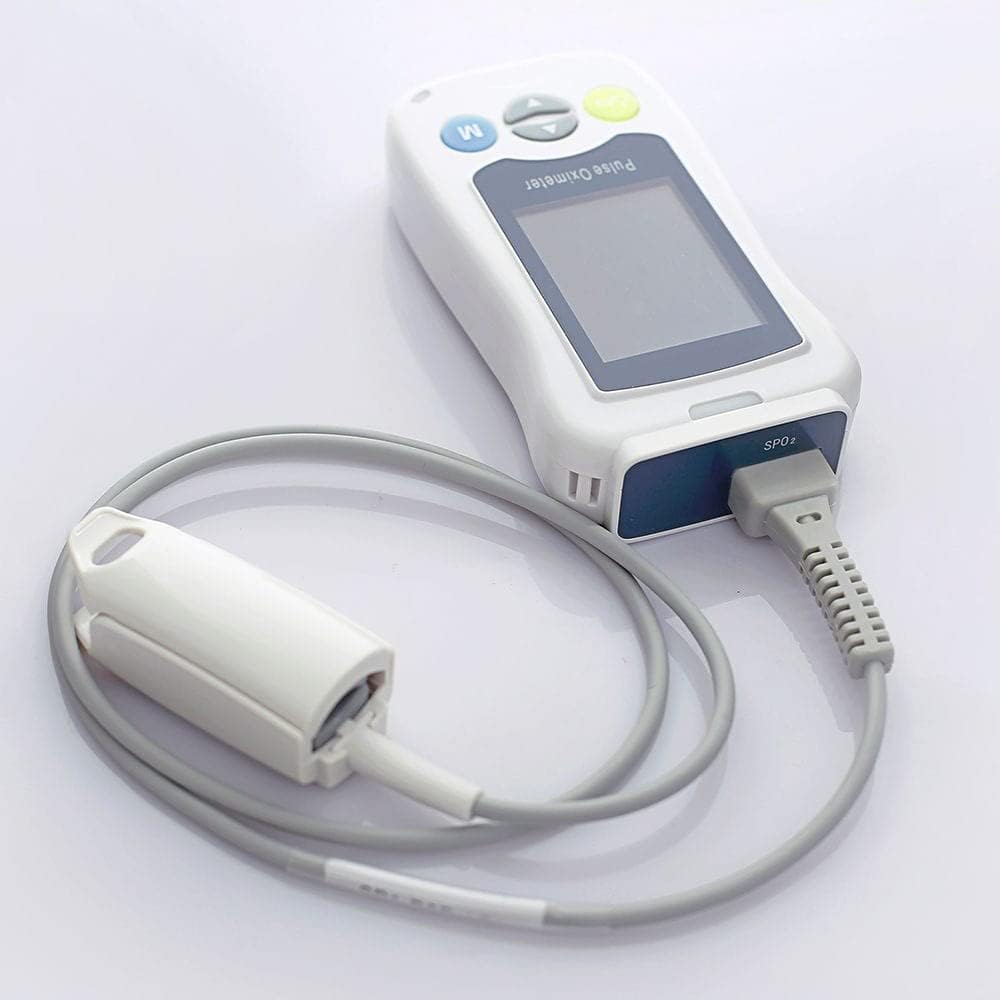 AME Handheld Oximeter with adult probe