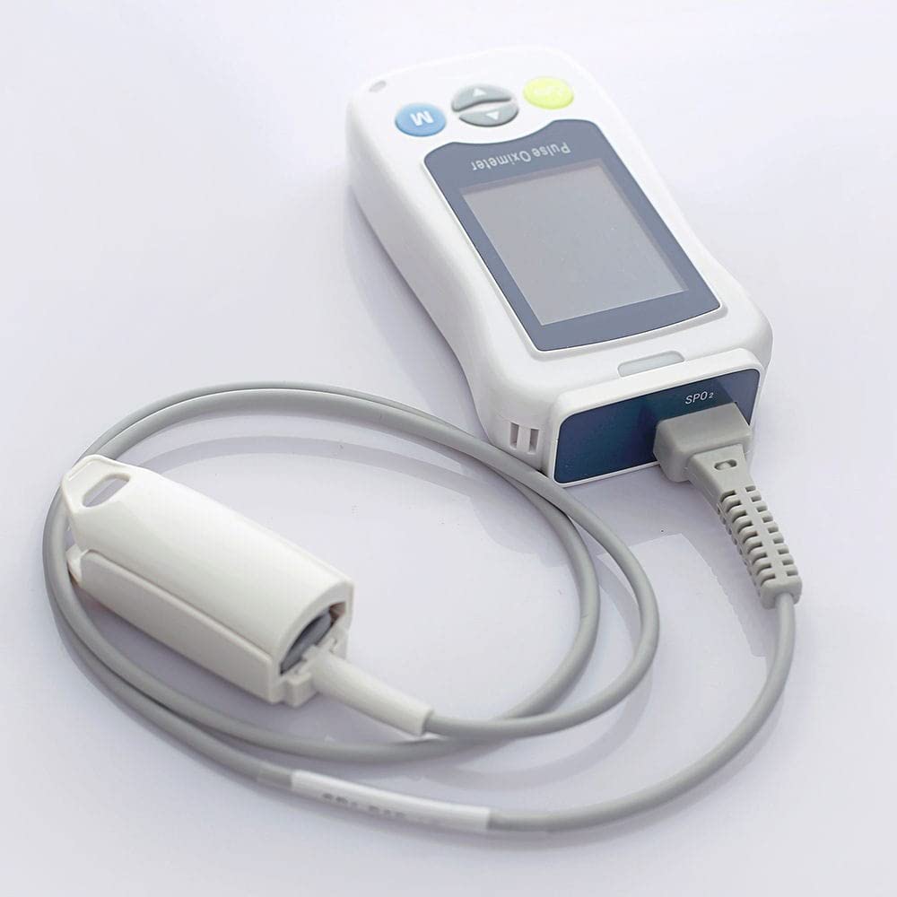AME Handheld Oximeter with adult probe