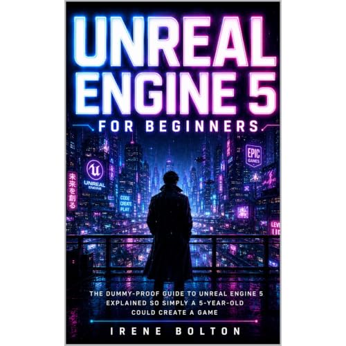 Unreal Engine 5 For Beginners Audiolibro Por Irene Bolton arte de portada