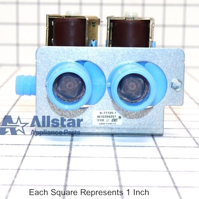 WPW10356257 OEM Washing Machine Water Inlet Valve