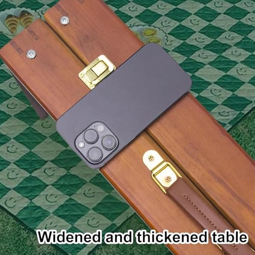 Mesa plegable Mahjong con set 144 piezas miniatura 6