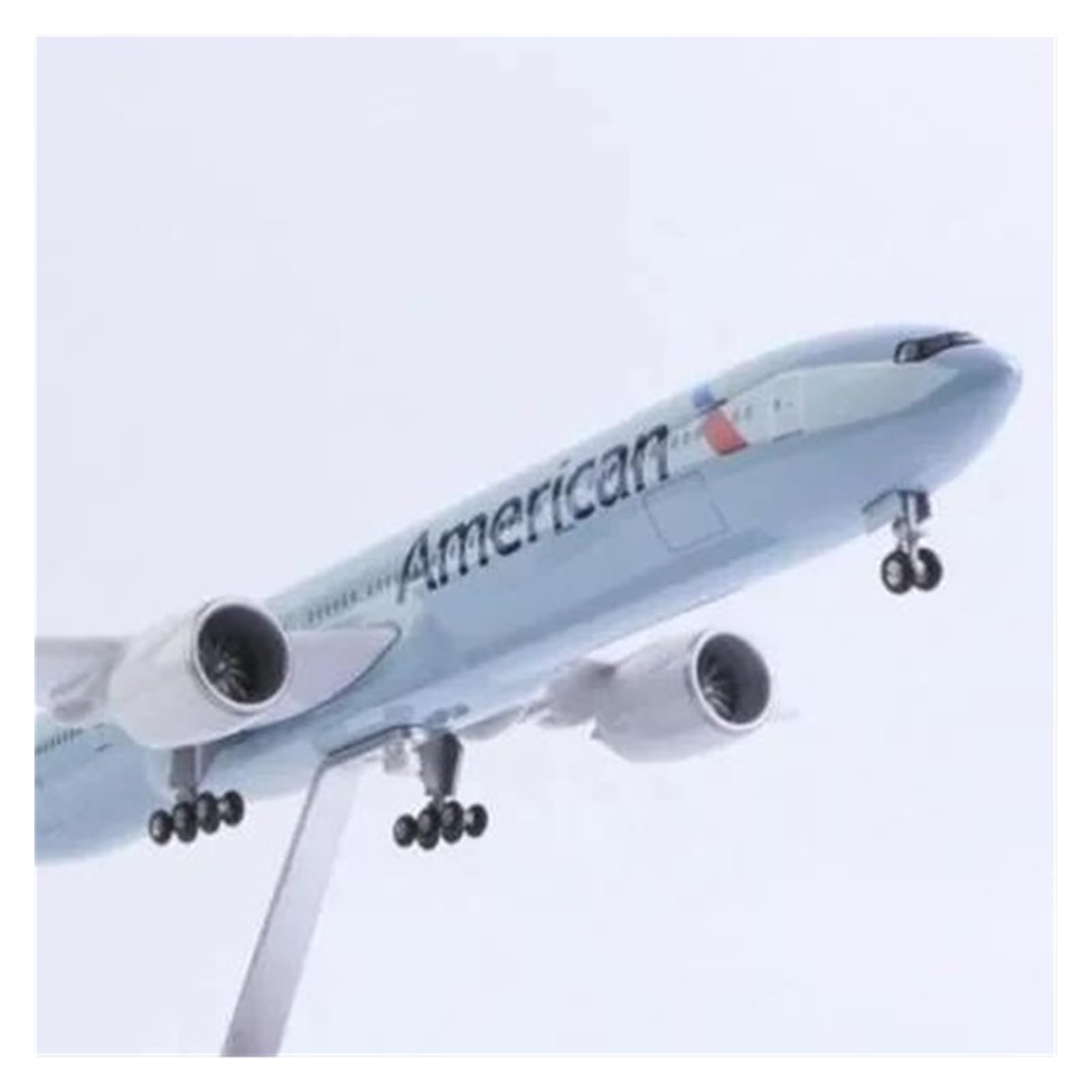 Skala samolotu 47 cm 1:157 Dla 777 Model samolotu American Air Airlines Boeing B777 Model samolotu Odlewany model samolotu Nadaje się do wyświetlania (bez światła)
