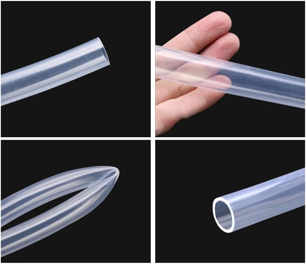 1M Food Grade Silicone Rubber Hose Transparent Flexible Silicone Tube Diameter 10mm 11mm 12mm 14mm 16mm 18mm 20mm 30mm 32mm Tube(ID 30mm x 36mm OD)