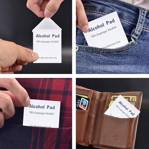 50Pcs Alkoholpads 10x15cm,Alcohol Wipes,Bildschirm Reinigungstücher,Einzeln Verpackt,Zum Reinigen von Mobiltelefonen,Spielzeug,Tastatur,Tisch und Stühle